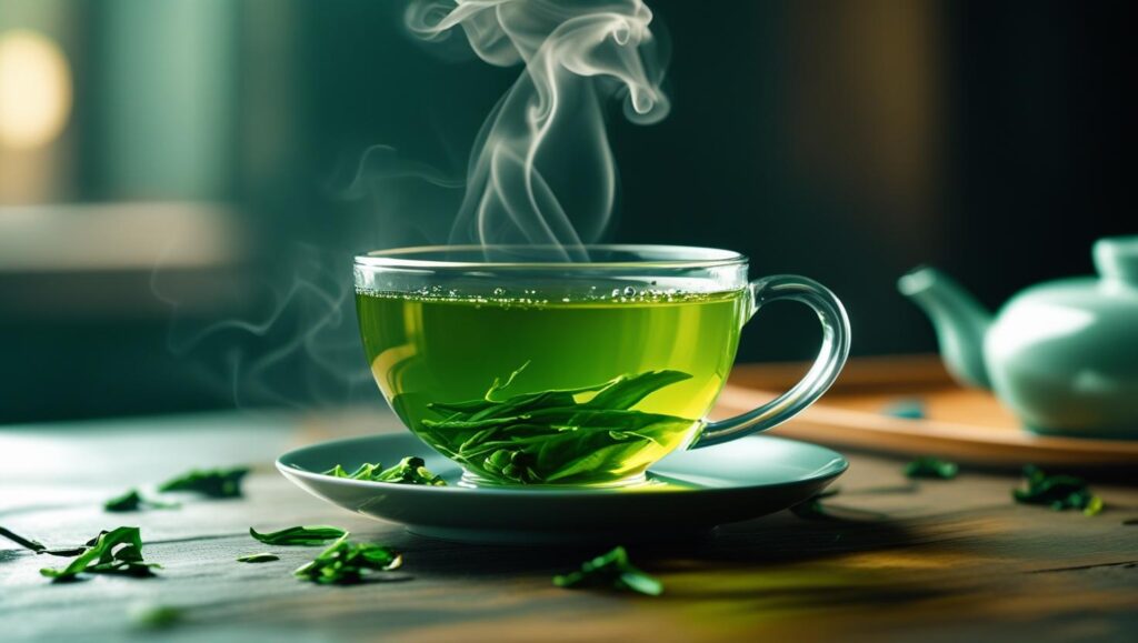 green tea image